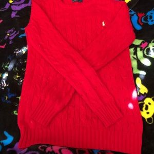 Red Polo Sweater❣️